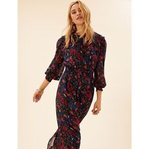 chinese dress ladies No.15 Linen Day Dress in Plum Truffle main image 0